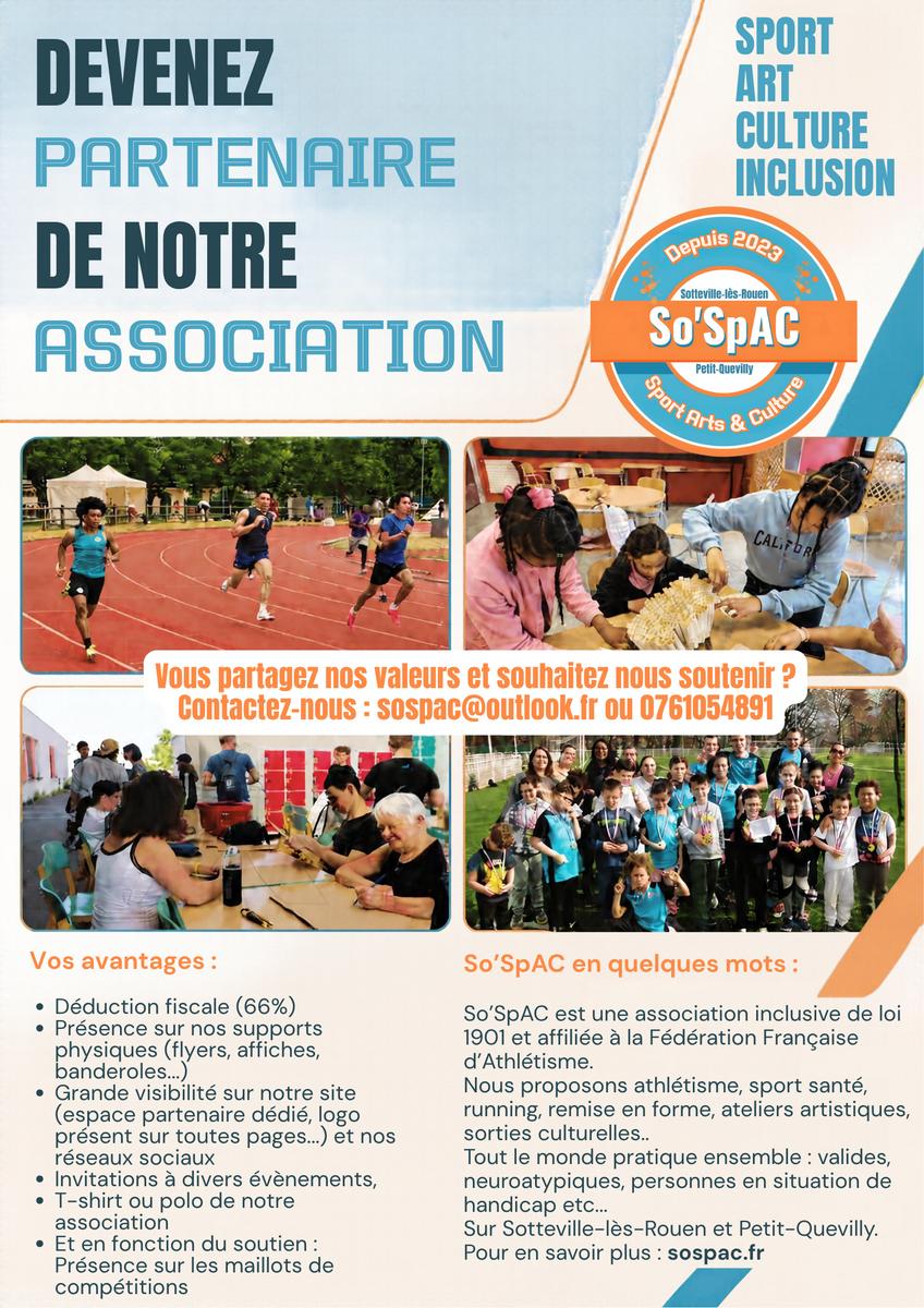 Partenaires et sponsors, rejoignez-nous !