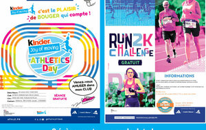 Run 2k et Kinder Day, deux évènements, une seule journée