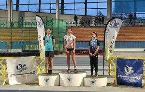 Épreuves ouvertes et départementaux benjamins en salle