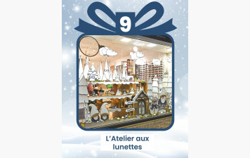 Votez pour notre vitrine de Noel : MAJ : Notre vitrine l'emporte, merci à vous pour les votes et merci à l'Atelier aux Lunettes pour la confiance !!!